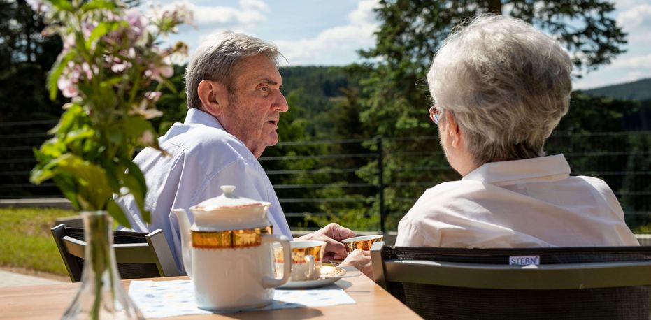 Als Bewohner bei uns